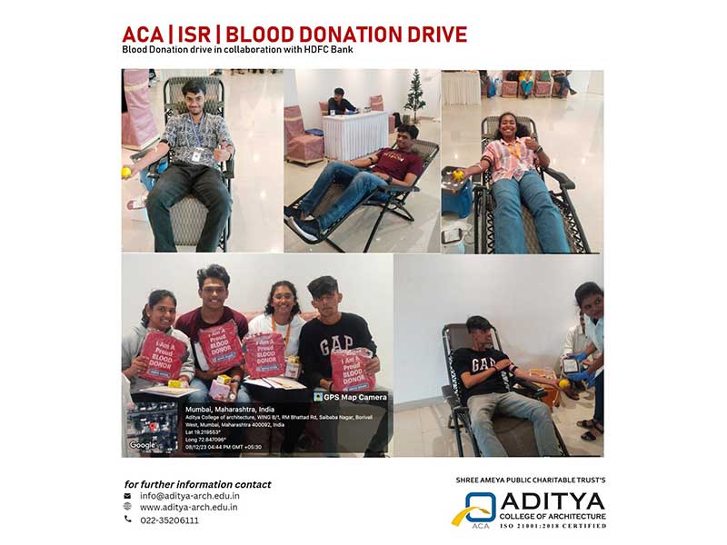 Blood donation drive